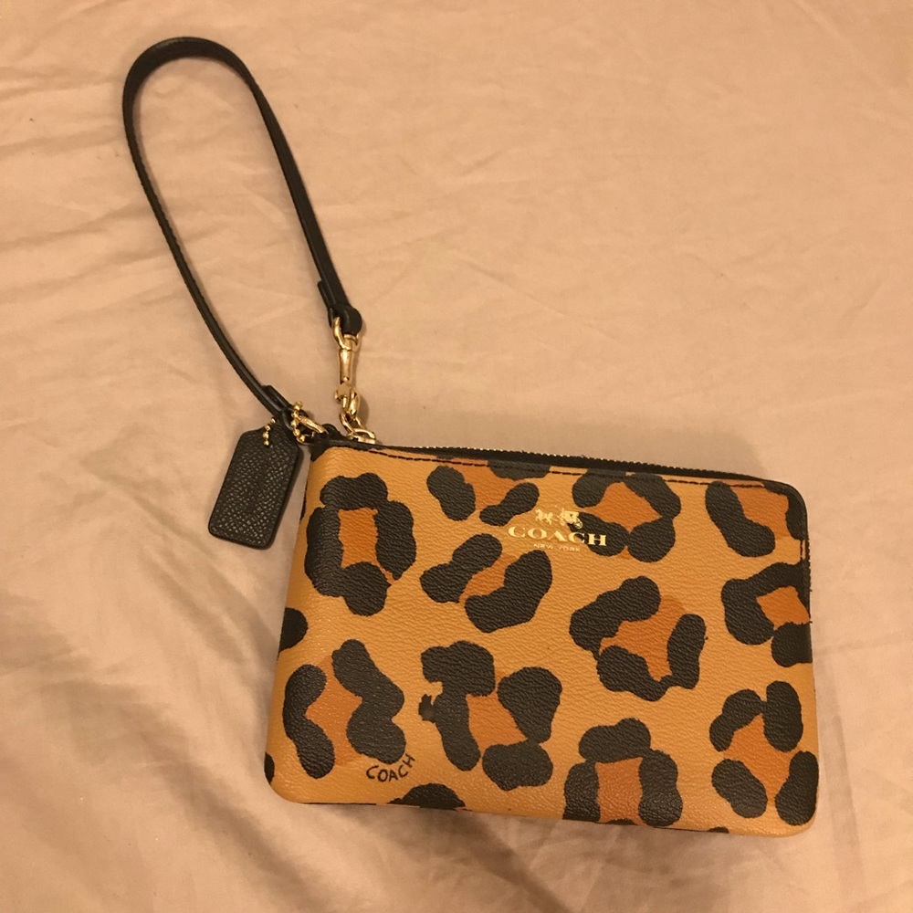 LIKE NEW coach wristlet
